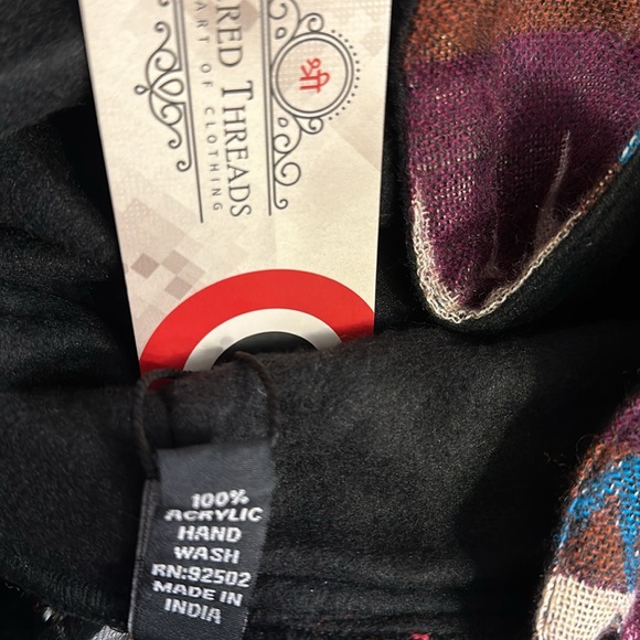 NWT. Sacred Threads lined jacket. Onesize. 224711. CL/GR03. - Picture 5 of 5